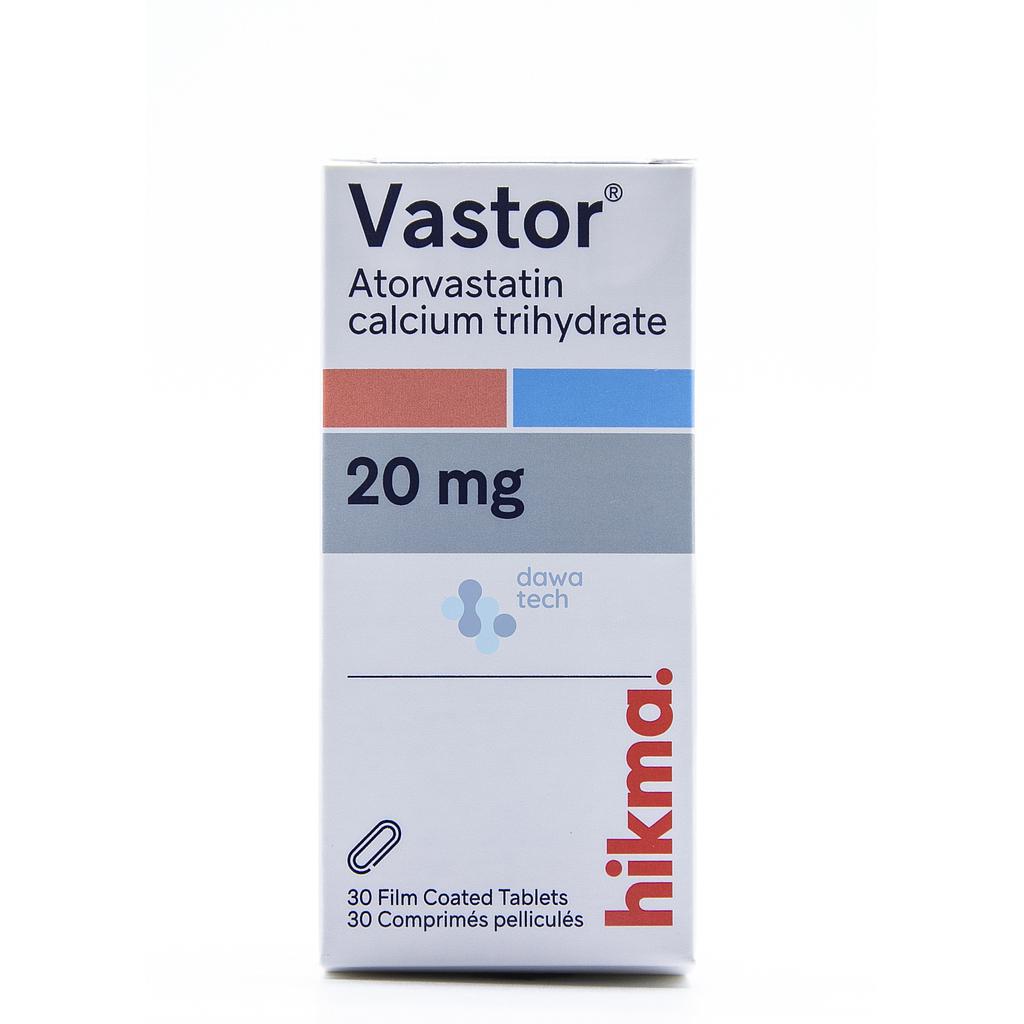 VASTOR 20MG TAB