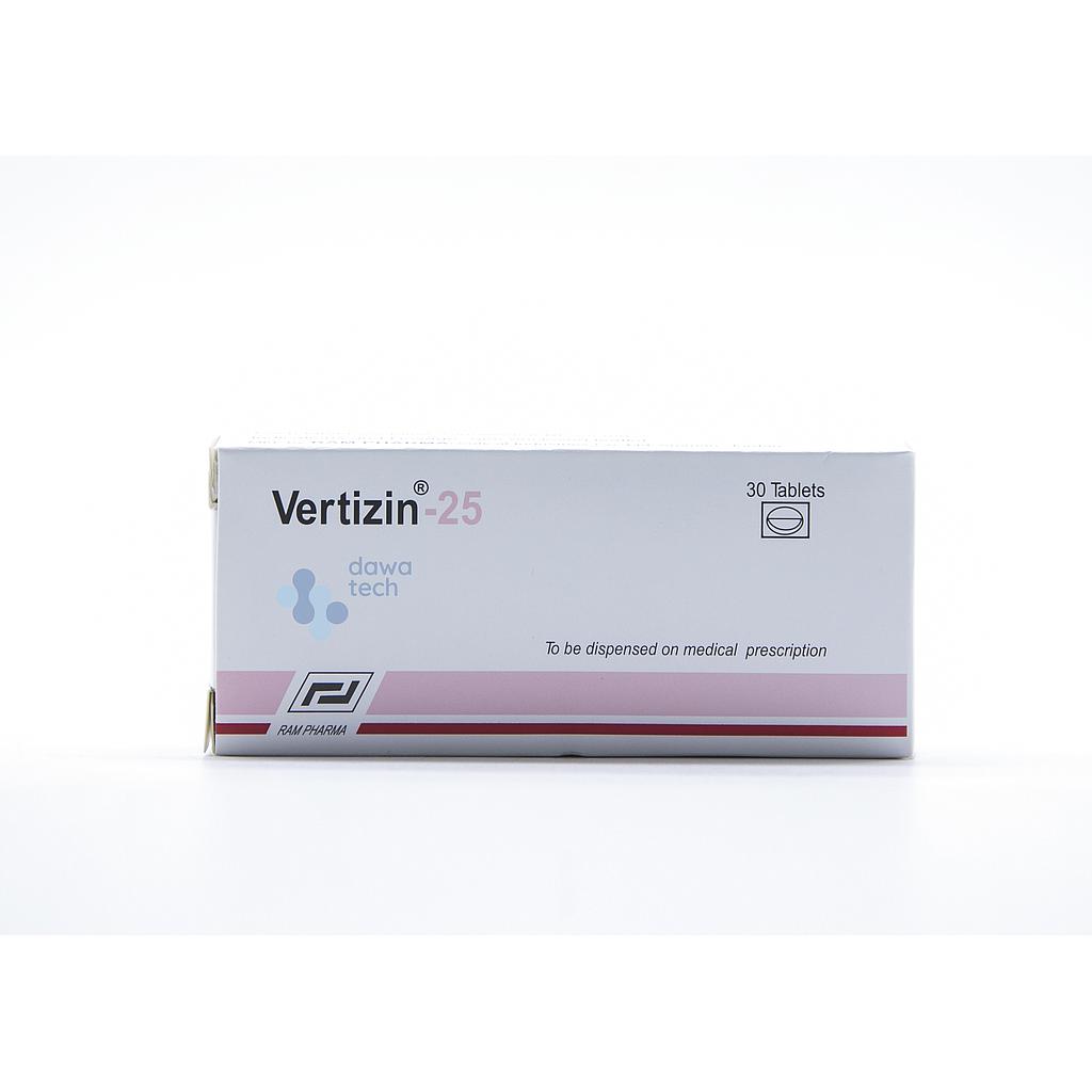 VERTIZIN 25MG 30TAB