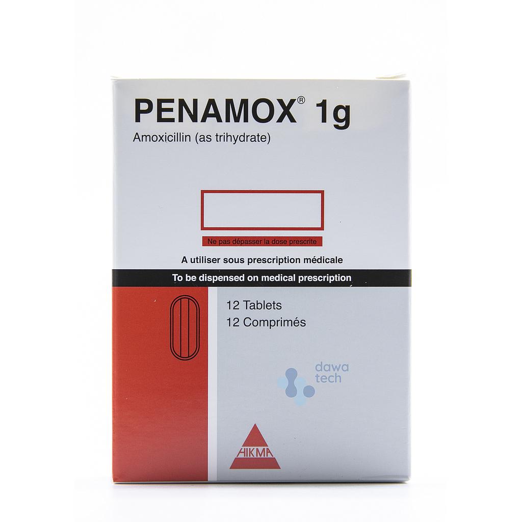 PENAMOX 1GM 12TAB