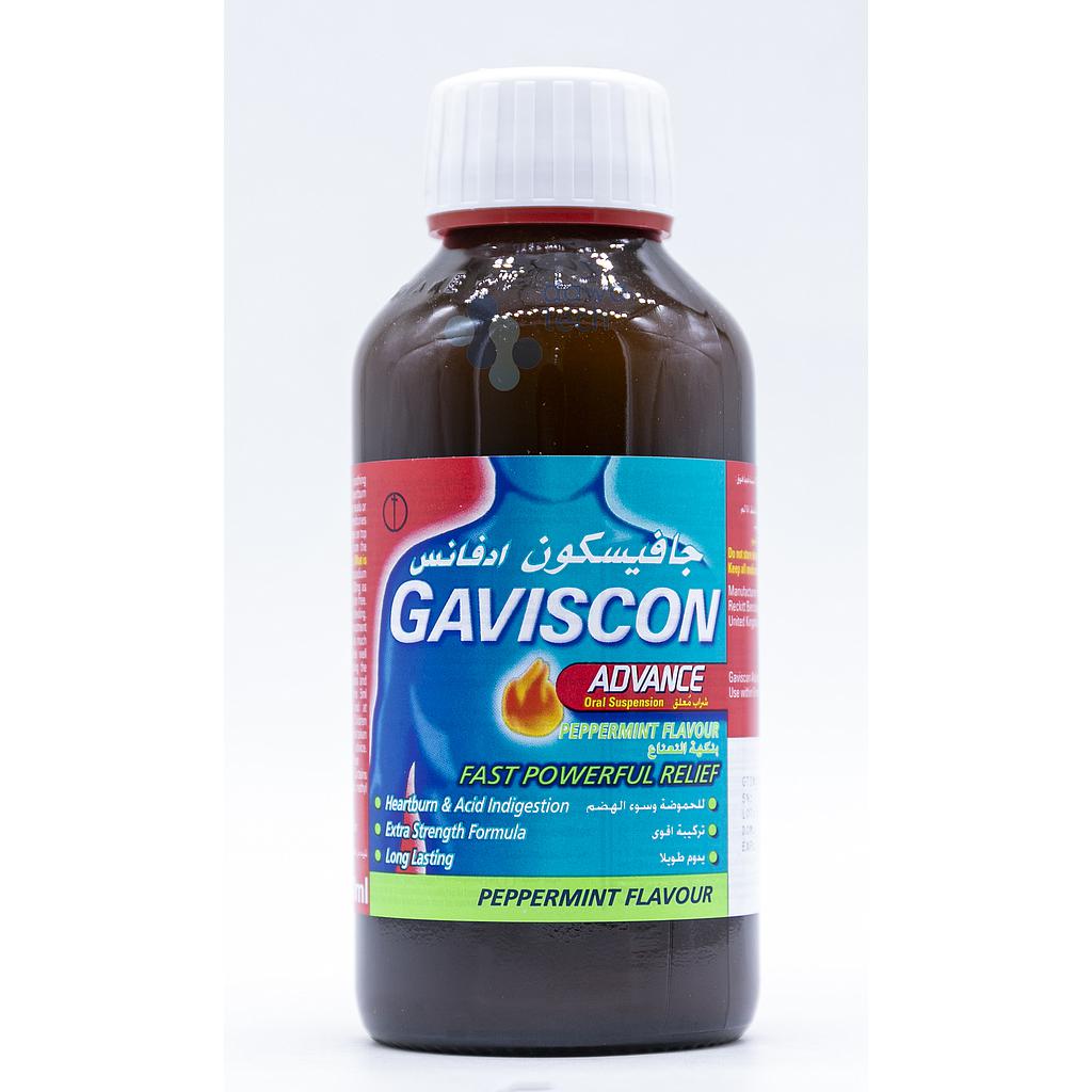 GAVISCON  LIQ PEPERMENT 300ML