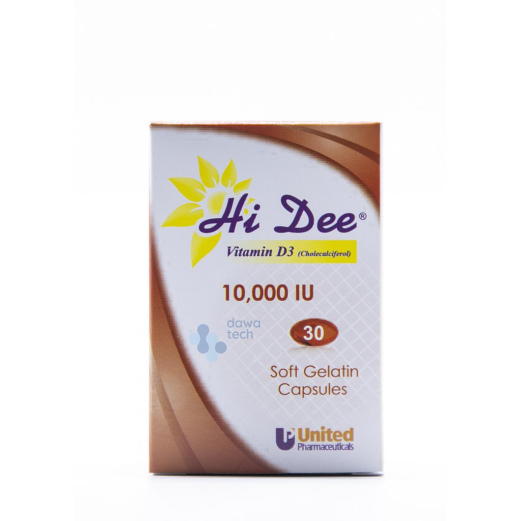 HI DEE 10.000 IU 30 CAP