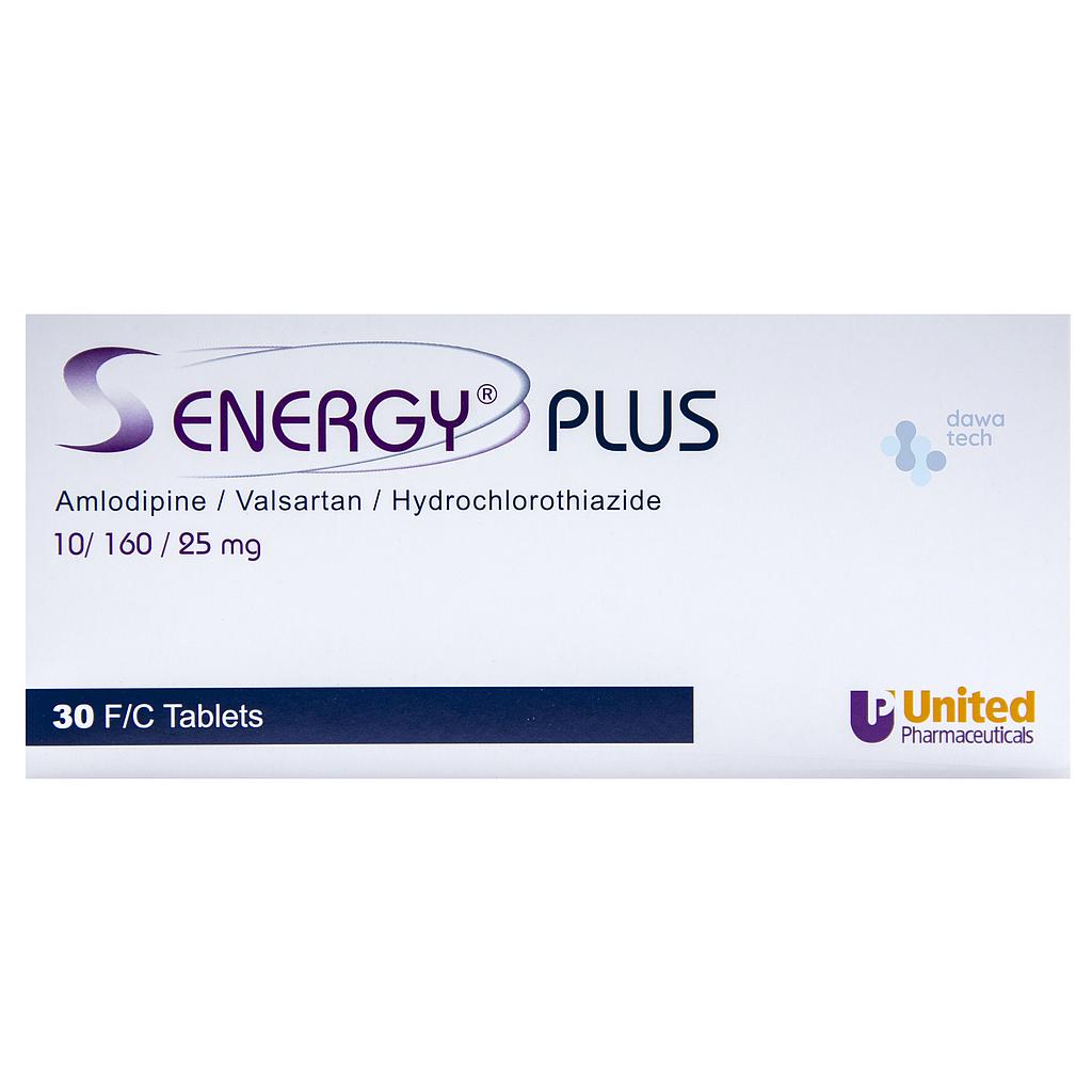 SENERGY PLUS 10/160/25MG 30TAB