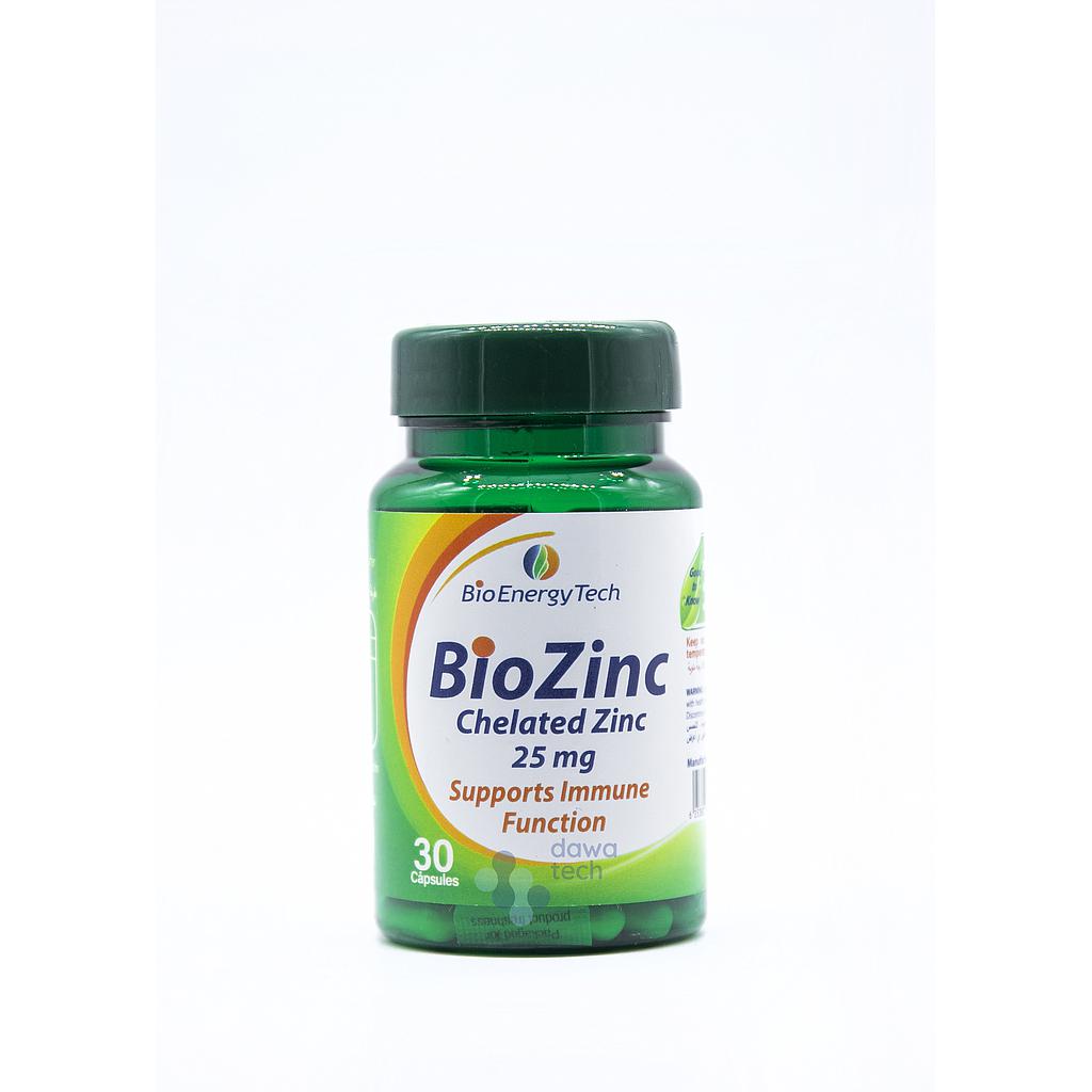 BIO ENERGY ZINC 30CAP