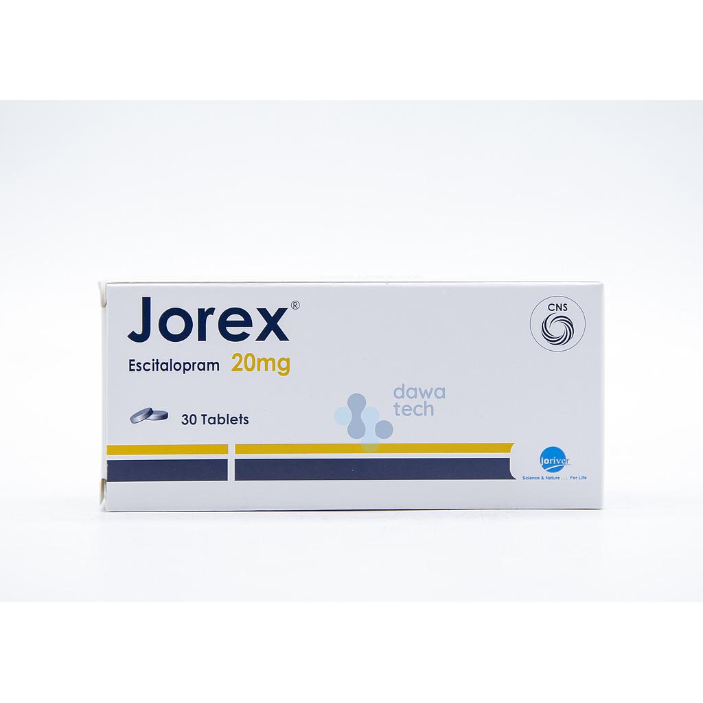 JOREX 20 MG TAB 30