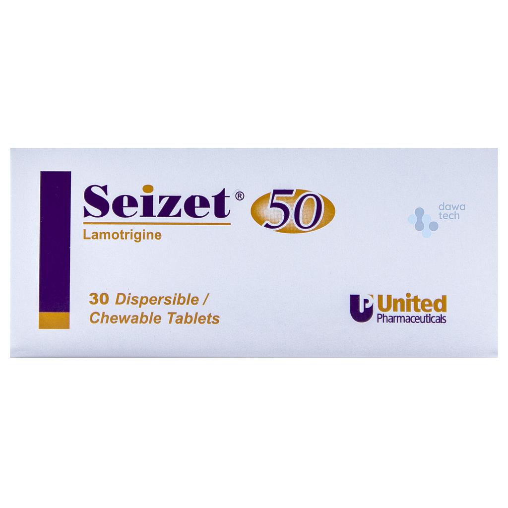 SEIZET 50MG 30TAB
